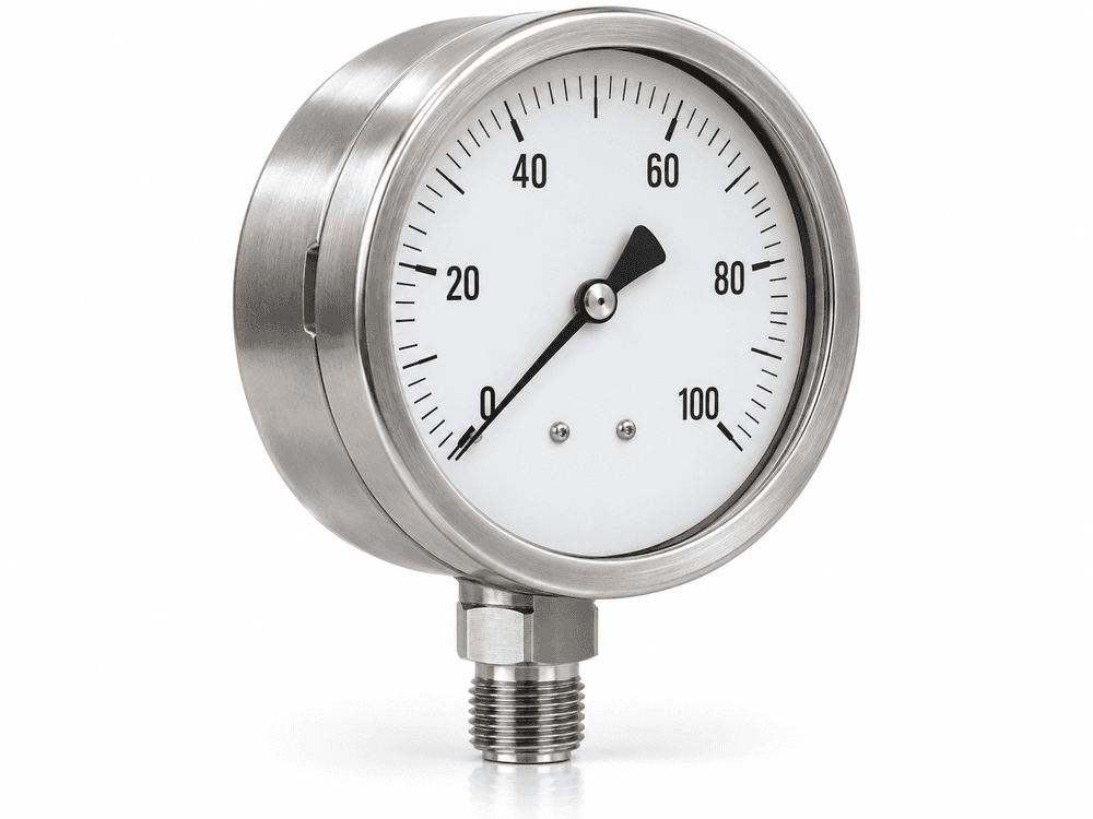 Bourdon Tube Pressure Gauges