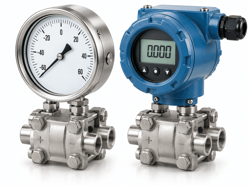 Differential Pressure Gauges and Transmitters