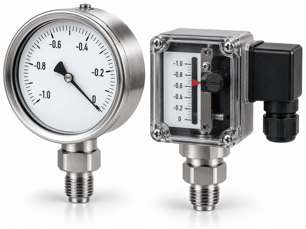 Vacuum Gauges and Switches
